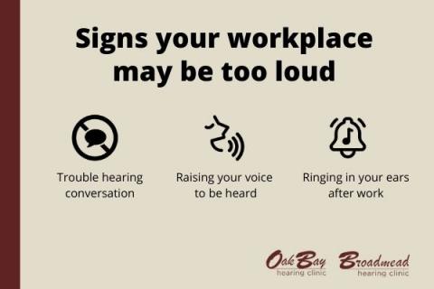 Signs your workplace may be too loud