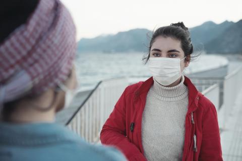 Tips for communicating with face masks and social distancing Tips for communicating with face masks and social distancing